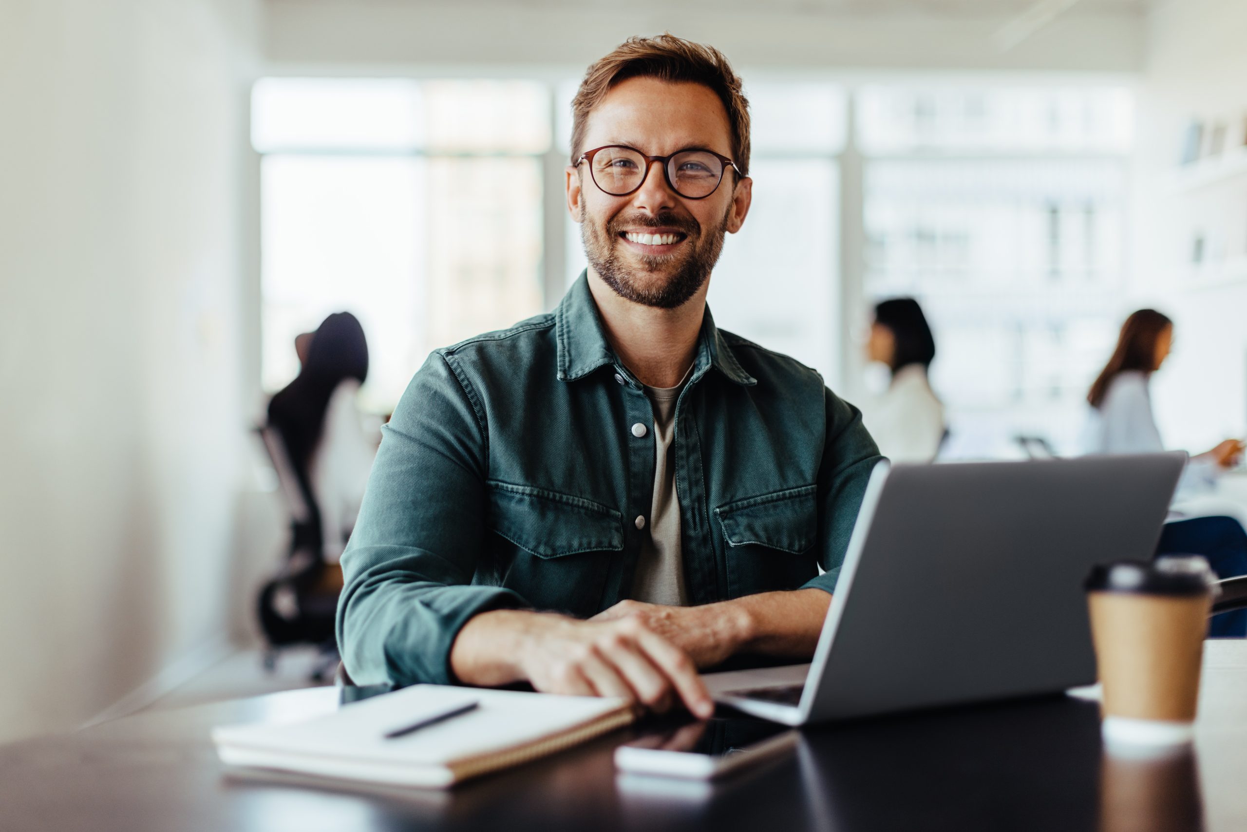 Athena Bitcoin team member at work